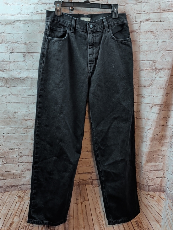 Carhartt Denim - Carhartt Black Denim Jeans women's Small Loose Fit